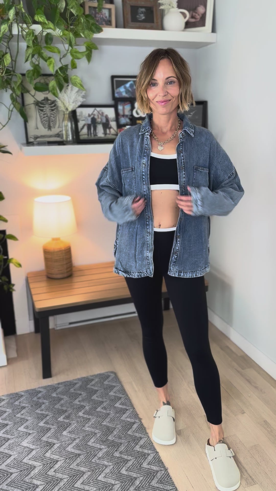 Rustic Chambray Button Down